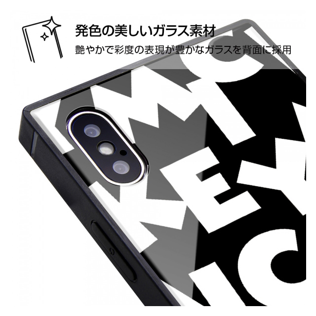 【iPhoneXS/X ケース】ディズニーキャラクター/耐衝撃ガラスケース KAKU (ミッキーマウス/I AM)goods_nameサブ画像
