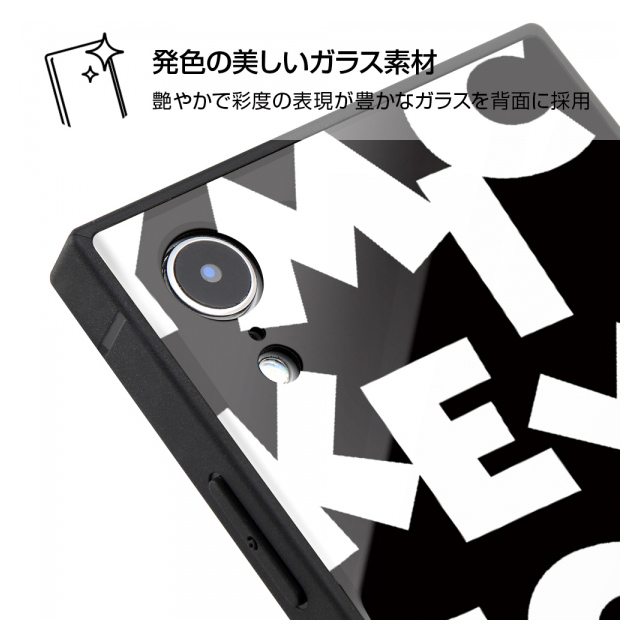 【iPhoneXR ケース】ディズニーキャラクター/耐衝撃ガラスケース KAKU (ミッキーマウス/I AM)goods_nameサブ画像