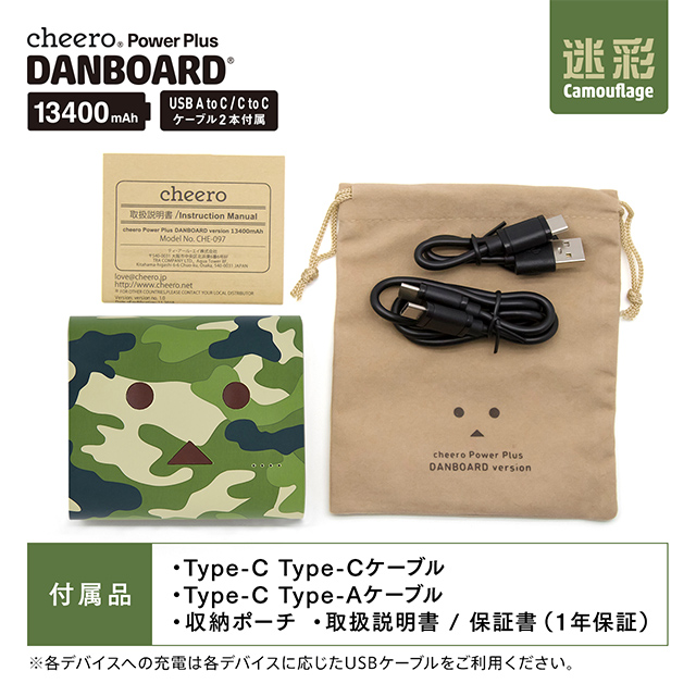 Power Plus DANBOARD 13400mAh PD18W (カモフラージュ)goods_nameサブ画像