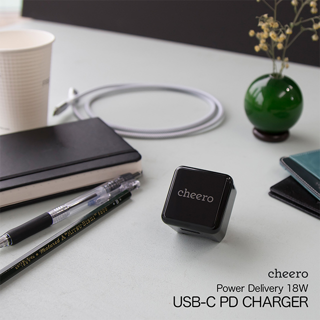 USB-C PD Charger 18W (ブラック)goods_nameサブ画像