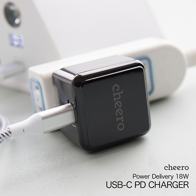 USB-C PD Charger 18W (ブラック)goods_nameサブ画像