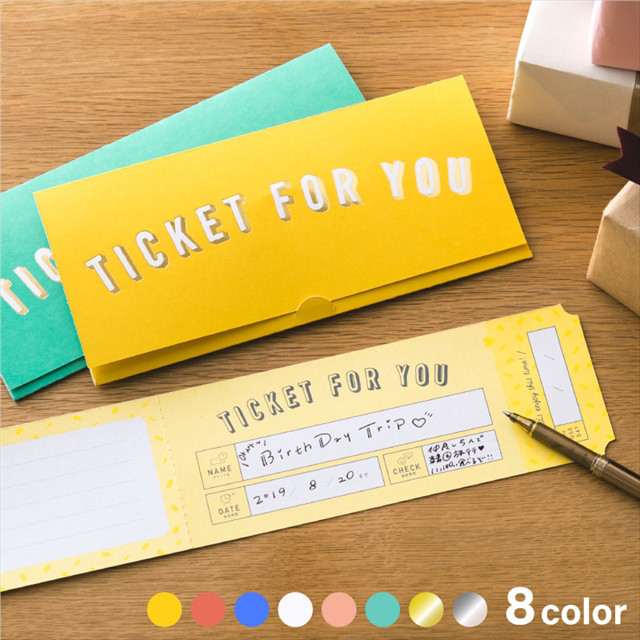 TICKET CARD (YELLOW)サブ画像