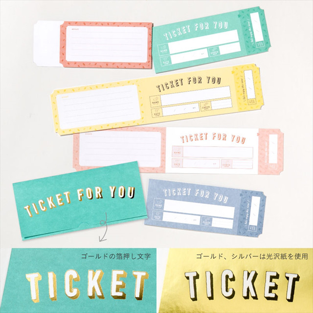 TICKET CARD (NAVY)サブ画像