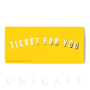 TICKET CARD (YELLOW)