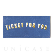 TICKET CARD (NAVY)