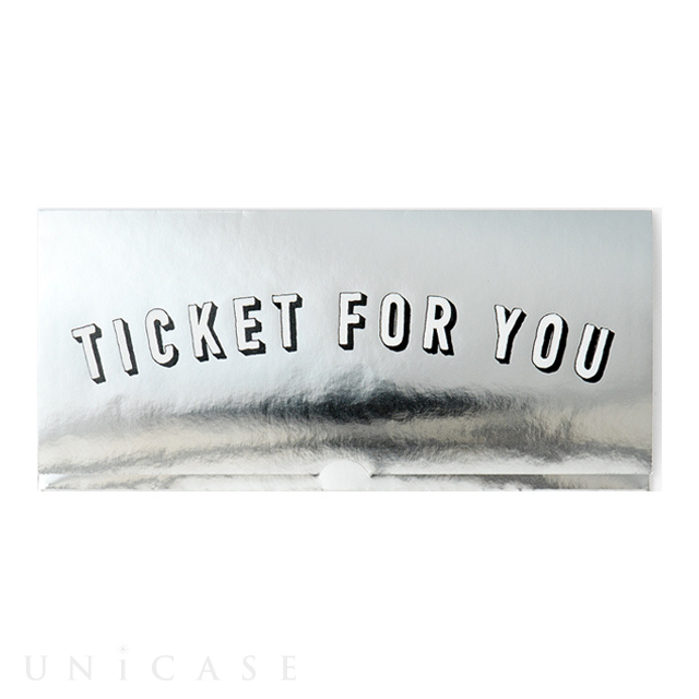 TICKET CARD (SILVER)