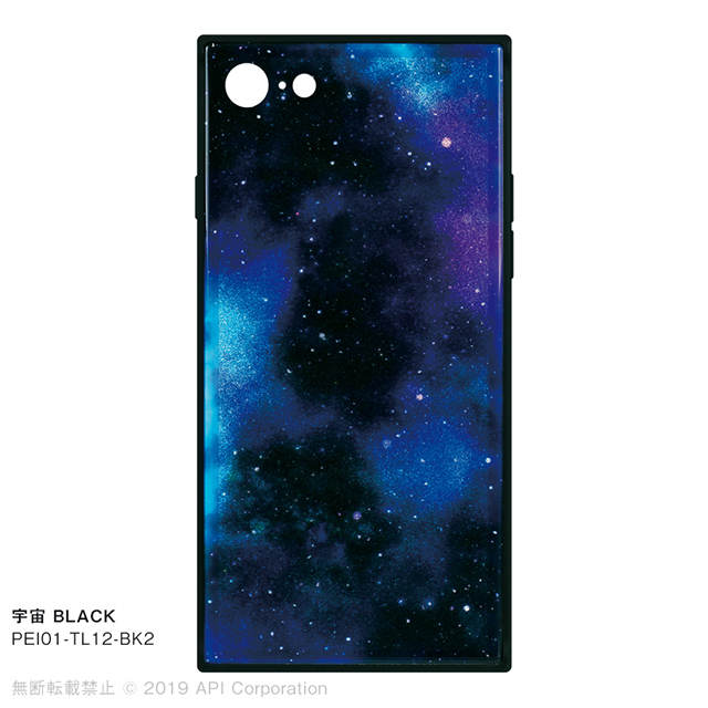 【iPhoneSE(第3/2世代)/8/7 ケース】TILE 宇宙 (BLACK)サブ画像