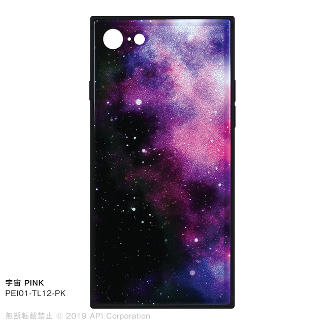 【iPhoneSE(第3/2世代)/8/7 ケース】TILE 宇宙 (PINK)サブ画像