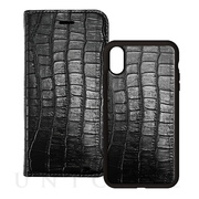 【iPhoneXS/X ケース】2WAY CASE (CROCO...