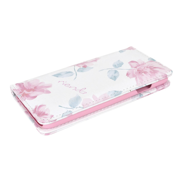 【iPhoneSE(第3/2世代)/8/7/6s/6 ケース】rienda 手帳ケース (全面/Lace Flower/ホワイト)goods_nameサブ画像