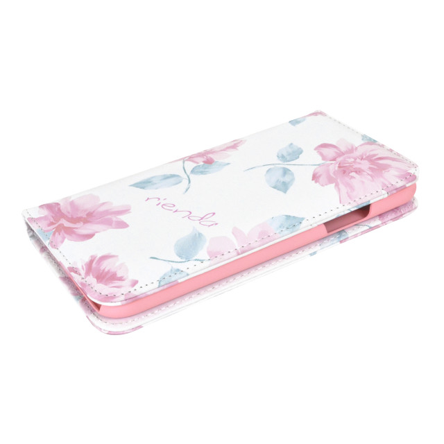 【iPhoneXS Max ケース】rienda 手帳ケース (全面/Lace Flower/ホワイト)goods_nameサブ画像