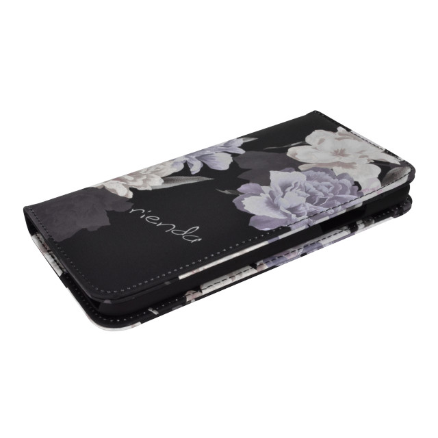 【iPhoneXS Max ケース】rienda 手帳ケース (全面/Layer Flower/ブラック)goods_nameサブ画像