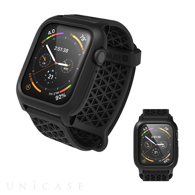 【Apple Watch ケース 44mm】耐衝撃ケース (ブラック) for Apple Watch SE(第1世代)/Series6/5/4