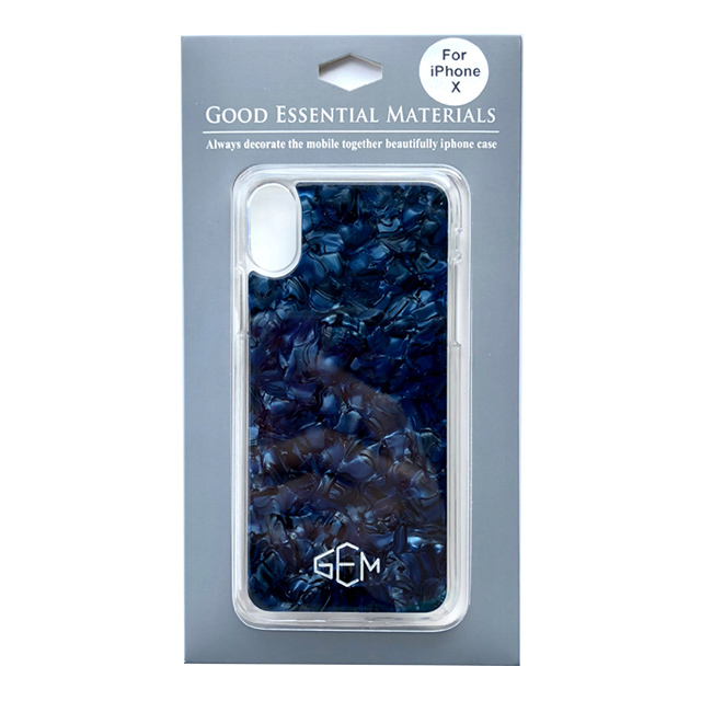 【iPhoneXS/X ケース】GOOD ESSENTIAL MATERIALS (ネイビー)goods_nameサブ画像