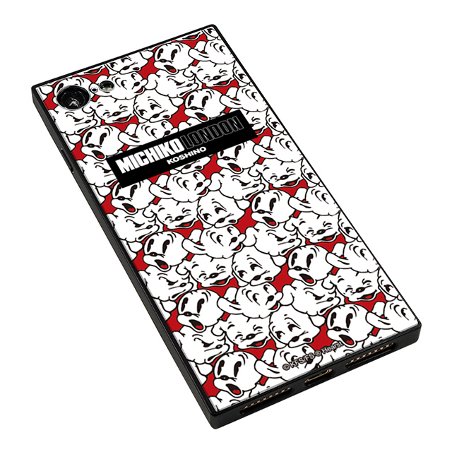 【iPhone8/7 ケース】MICHIKO LONDON×Betty Boop スクエア型 ガラスケース (cutie pudgy)サブ画像