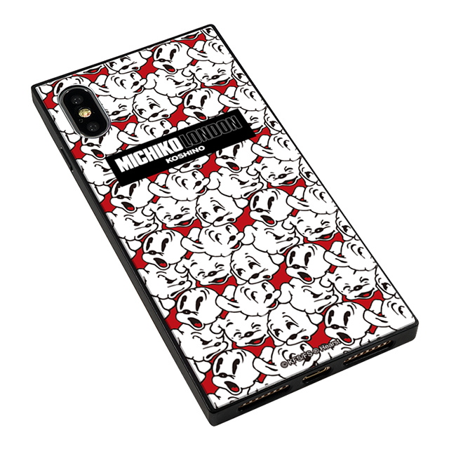 【iPhoneXS/X ケース】MICHIKO LONDON×Betty Boop スクエア型 ガラスケース (cutie pudgy)サブ画像