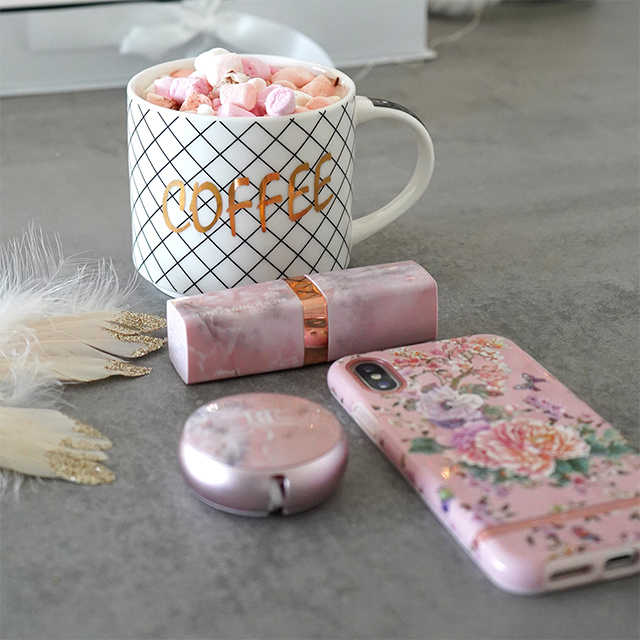 LIPSTICK POWERBANK (White Marble)goods_nameサブ画像