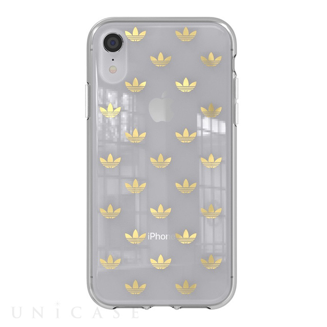 【iPhoneXR ケース】Clear Case (gold colored)