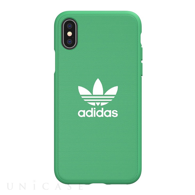 【iPhoneXS/X ケース】adicolor Moulded Case (hi-res green)