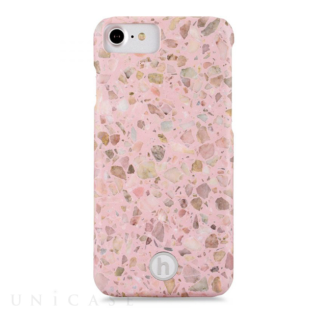 【iPhoneSE(第3/2世代)/8/7/6s/6 ケース】Paris マグネット対応ケース (Terrazzo Rose Quartz)