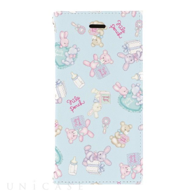 【iPhone8/7/6s/6 ケース】Nile Perch×Gizmobies 手帳型ケース (BOOK_BABY GIFT SAX)