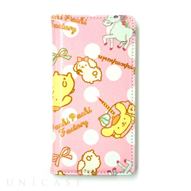 【iPhone8/7/6s/6 ケース】PACHI PACHI FACTORY×Gizmobies 手帳型ケース (DOT PINK IP67)