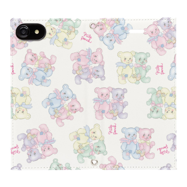 【iPhone8/7/6s/6 ケース】Nile Perch×Gizmobies 手帳型ケース (OSANPO KUMA WH)goods_nameサブ画像