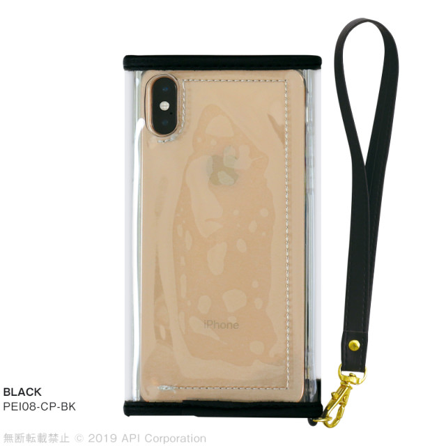 【iPhoneXS/X ケース】CLEAR POUCH (BLACK)goods_nameサブ画像