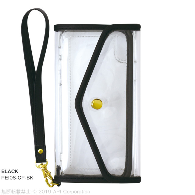 【iPhoneXS/X ケース】CLEAR POUCH (BLACK)サブ画像