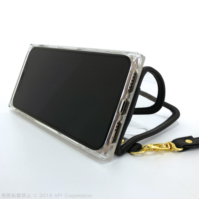 【iPhoneXS/X ケース】CLEAR POUCH (BLACK)サブ画像