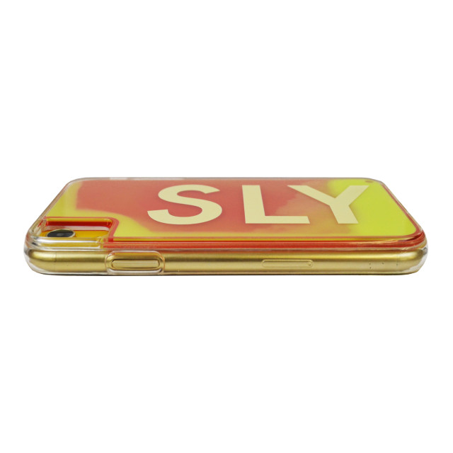 【iPhoneXR ケース】SLY ネオンサンドケース (LOGO/イエロー×レッド)goods_nameサブ画像