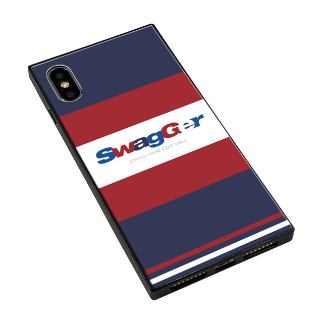 【iPhoneXS/X ケース】SWAGGER スクエア型 ガラスケース (multi colour)サブ画像