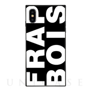 【iPhoneXS/X ケース】FRAPBOIS スクエア型 ガ...