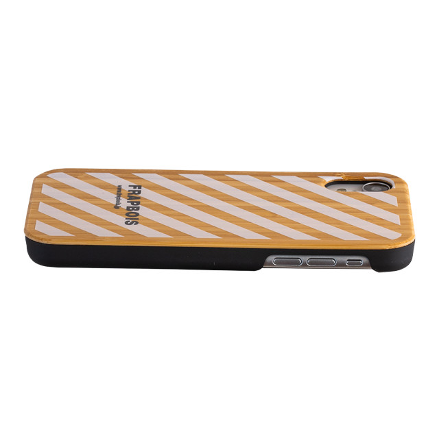 【iPhoneXR ケース】BAMBOOケース (STRIPE WHT)サブ画像