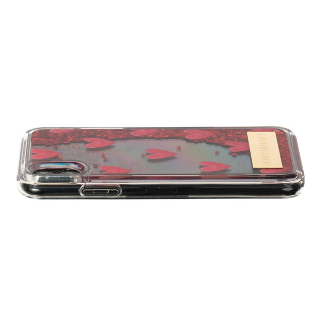 【iPhoneXS/X ケース】グリッターケース (glitter heart RED)goods_nameサブ画像