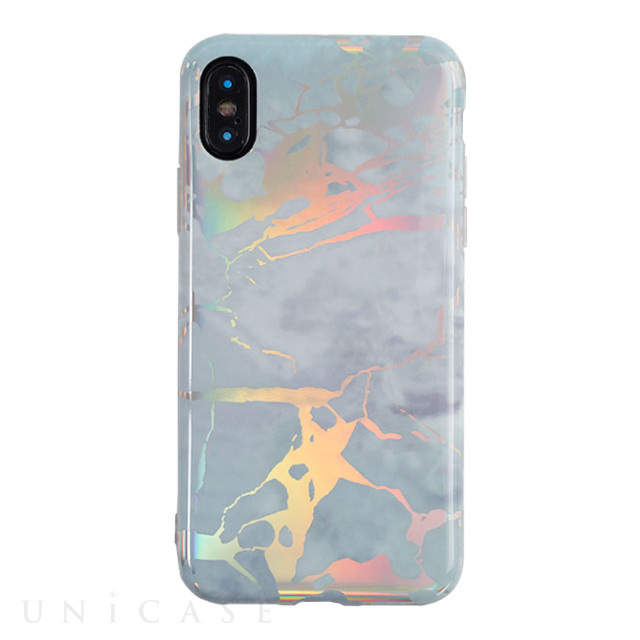 【iPhoneXS/X ケース】Gizmobies+SELECT×Gizmobies MB (HOLOGRAM GRAY)