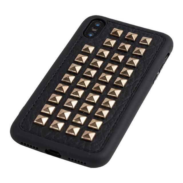 【iPhoneXS/X ケース】Gizmobies+SELECT×Gizmobies STUDS (SQUARE GOLD)goods_nameサブ画像