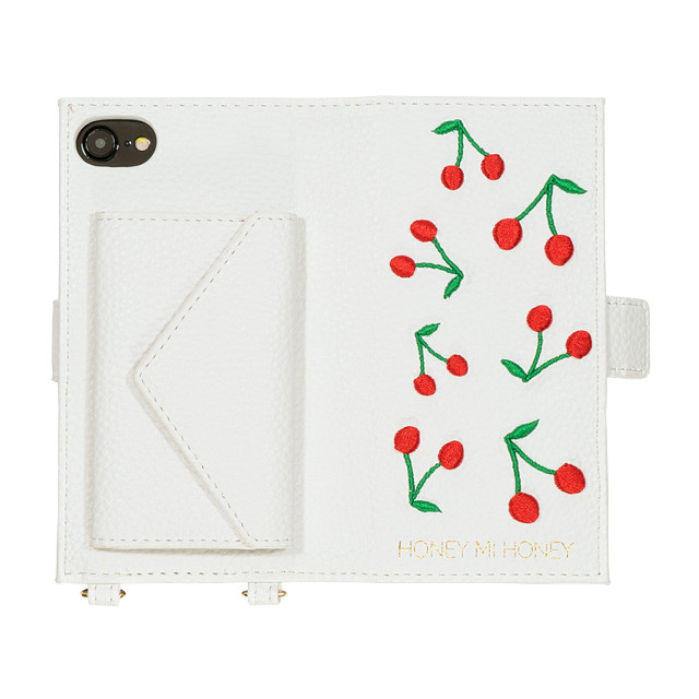 【iPhone8/7/6s/6 ケース】cherry book iPhone case (WHT)サブ画像