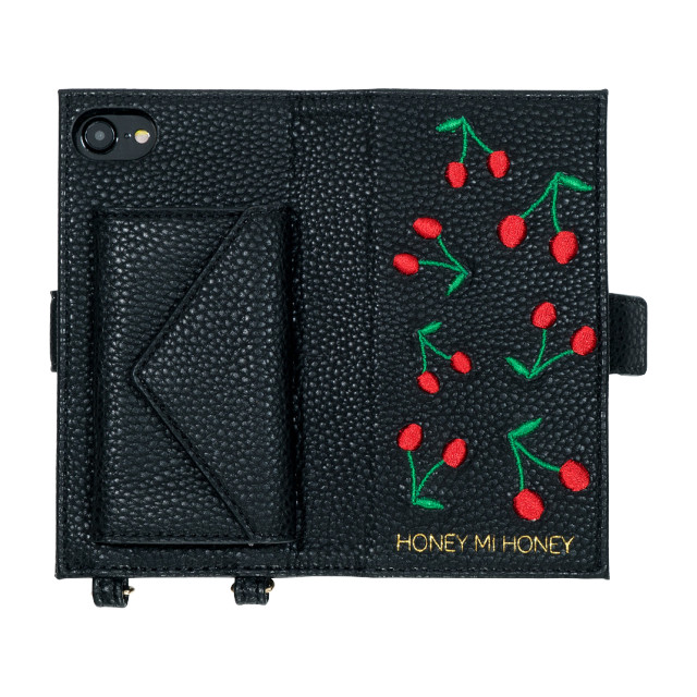 【iPhone8/7/6s/6 ケース】cherry book iPhone case (BLK)サブ画像