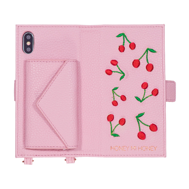 【iPhoneXS/X ケース】cherry book iPhone case (PNK)goods_nameサブ画像