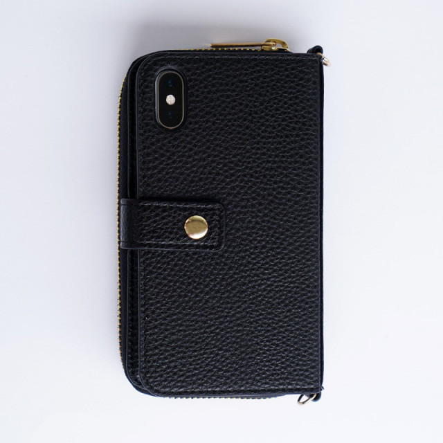 【iPhoneXS/X ケース】plate logo book wallet case (BLK)goods_nameサブ画像