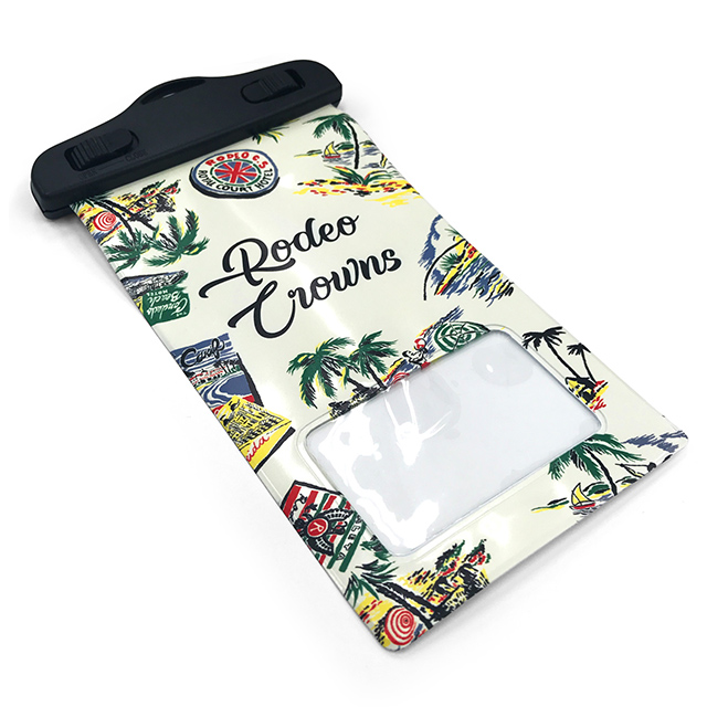 防水ポーチ RODEO CROWNS (ALOHA/WHITE)goods_nameサブ画像