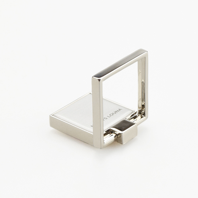 Square Smart Phone Ring (Silver Silver)goods_nameサブ画像