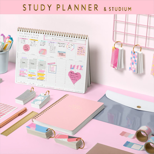 STUDY PLANNER WEEKLY (PINK)goods_nameサブ画像