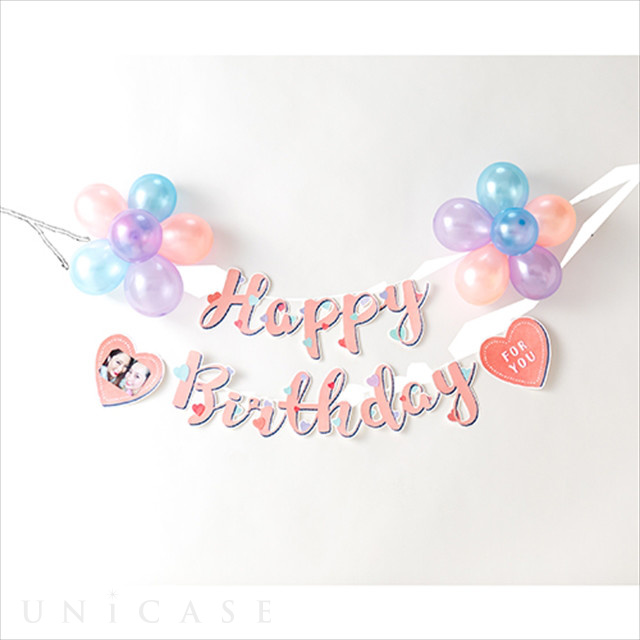 BIRTHDAY BALLOON GARLAND (PASTEL)