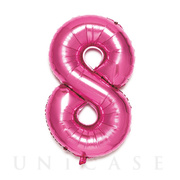 NUMBER BALLOON (PINK8)