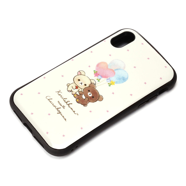 【iPhoneXR ケース】ハイブリッドタフケース (コリラックマ meets チャイロイコグマ)goods_nameサブ画像