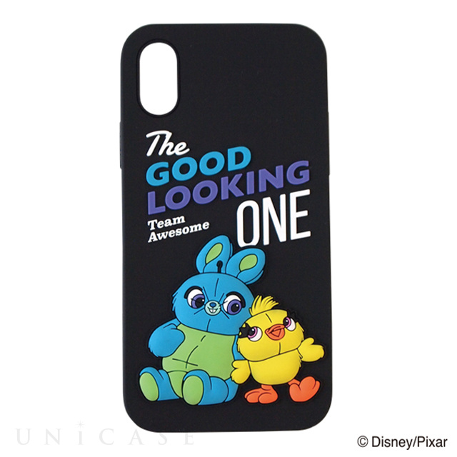 【iPhoneXS/X ケース】TOY STORY4 SILICONE iPhone Case (BK)
