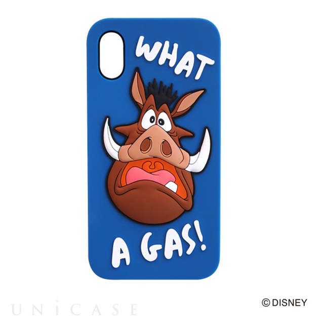 【iPhoneXS/X ケース】LION KING Silicone iPhone Case (NV)