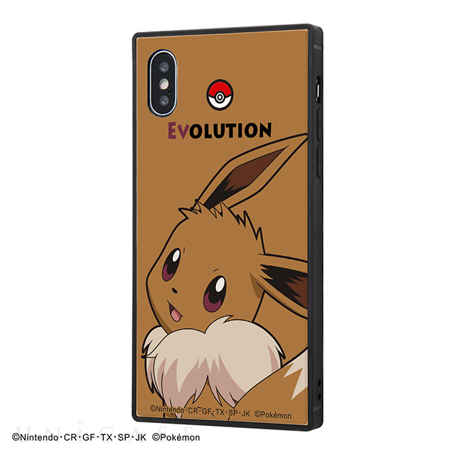 【iPhoneXS/X ケース】ポケットモンスター/耐衝撃ケース KAKU トリプルハイブリッド (イーブイ)